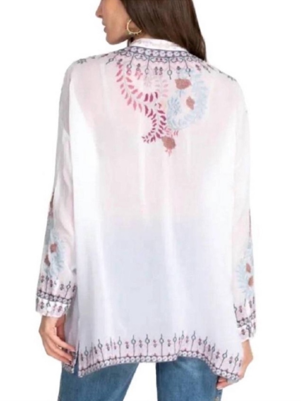 Johnny Was Sundae Embroidered Tunic 2X - Picture 2 of 8
